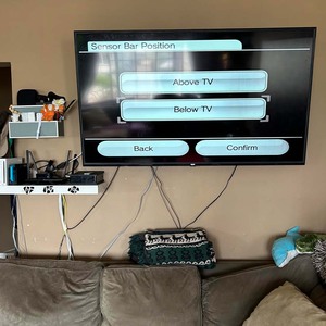 Console di Gioco per TV <span class=keywords><strong>Wii</strong></span> <span class=keywords><strong>Usata</strong></span>, Giochi Fitness Retrò per Tutta la Famiglia, 10000 Giochi, 64MB/512MB, Wireless BT, Espansione Scheda TF 8GB, Bianco/Nero - Product Image 3