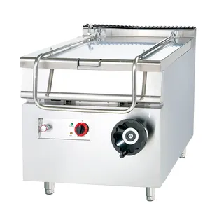 Commercial Industrial Catering Equipment Free Standing Combination Oven 80 Liter Gas Tilting Braising Pan For Sale