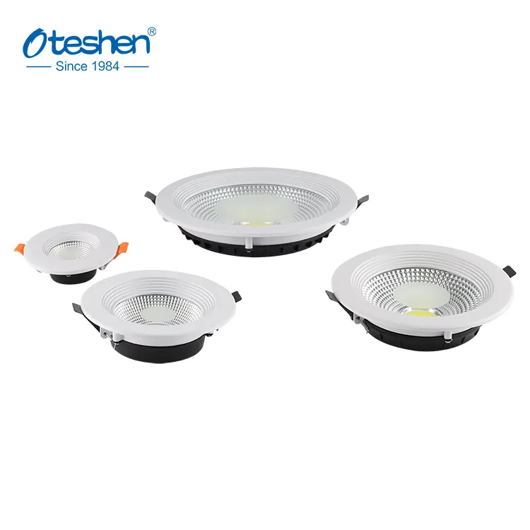 Oteshen-luz descendente de aluminio, 6w, 9w, 12w, 22w, fácil de montar, empotrada, para Cocina