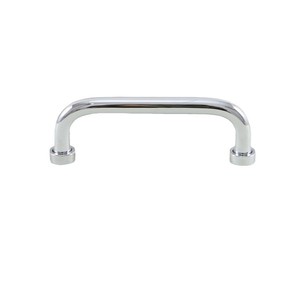 French Style Brass Cabinet Handles Bow Shape Round Durable For Cabinet Doors Modular Installation Part Number 6826 - Product Image 5