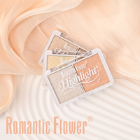Personnalisable Vente Chaude Shimmer Étanche Longue Durée Éclaircissant 2 Couleurs Surligneur Palette