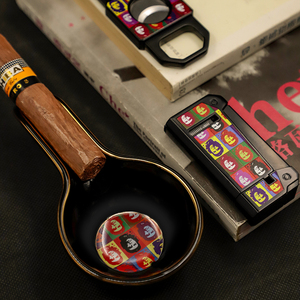 2025 plus récent cendrier absorbant la <span class=keywords><strong>fumée</strong></span> haut <span class=keywords><strong>de</strong></span> gamme cendrier à cigares en céramique anti-dérapant - Product Image 4