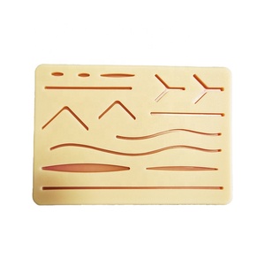 Coussin en gel de silice de haute qualité pour la pratique de la suture cutanée, modèle de peau simulée pour l'enseignement médical et la formation en chirurgie - Product Image 1