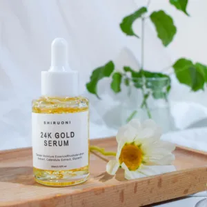 Wholesale Anti Aging & Wrinkle Moisturizing Firming 24k Gold Hyaluronic Acid Face Serum Treatment For Women Skin Care