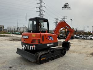 Mini Doosan DH55 5,5 T Excavadora usada de Corea Buen estado Mini 5,5 toneladas Excavadora Doosan DH55 usada - Product Image 5