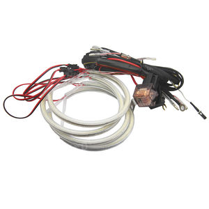 ADT 6000K 131MM <span class=keywords><strong>Angel</strong></span> <span class=keywords><strong>Eyes</strong></span> Phare 3014smd 120LED Halo Anneaux Lumière pour <span class=keywords><strong>E46</strong></span> <span class=keywords><strong>Angel</strong></span> Eye Light 12V - Product Image 3