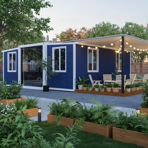 <span class=keywords><strong>Casa</strong></span> <span class=keywords><strong>Container</strong></span> Modulare 40ft, Edificio <span class=keywords><strong>in</strong></span> <span class=keywords><strong>Container</strong></span>, <span class=keywords><strong>Casa</strong></span> <span class=keywords><strong>in</strong></span> <span class=keywords><strong>Container</strong></span> Economica con Base Piatta Espandibile - Product Image 1