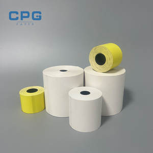 Rollo Jumbo de Papel Térmico Personalizado de Fábrica 80x76mm Sin BPA, Papel para ECG Médico, Rollo Térmico para Facturación POS de Farmacia - Product Image 1