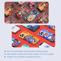 Mesin Transfer Panas Sublimasi Casing HP 3D FCOLOR, Printer Casing Ponsel, Mesin Pencetak Casing HP