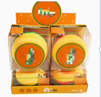 Squishy réaliste en forme de burger à remontée lente - Jouet anti-stress en mousse PU souple pour enfants et adultes
