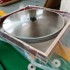 2024 Vente directe d'usine 610 Lame ronde de machine à refendre lame circulaire en acier inoxydable de 610mm pour la découpe de papier