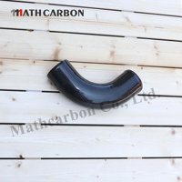 Tubo de Fibra de Carbono Seca Mathcarbon - Tubo Ligero Personalizado Resistente a Altas Temperaturas, Grosor Personalizado, Opciones de Color y Logotipo