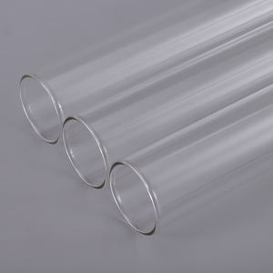 Laboratuvar malzemeleri için dairesel alt ile Test tüpleri cam düz ağız için fabrika toptan - Product Image 3