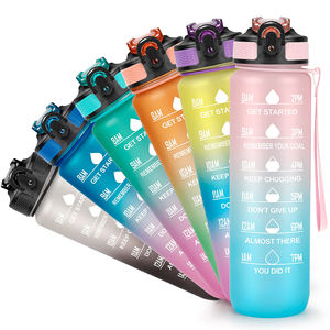 Bouteille d'eau en plastique de haute qualité en gros avec couvercle anti-fuite pour la gym, les voyages et la randonnée - Product Image 6