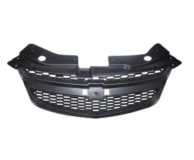 Rejilla central de coche de rejilla de radiador delantera negra para Chevrolet SAIL 10 OEM 9048860