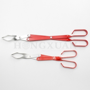 <span class=keywords><strong>Pince</strong></span> à <span class=keywords><strong>ciseaux</strong></span> en aluminium pour Camping, 1 à charbon en bois, ustensiles de <span class=keywords><strong>Barbecue</strong></span> légères et solides, Durable, ne rouille pas - Product Image 1
