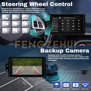 Autoradio Android Auto Carplay 7 pouces pour Chevrolet Silverado 1500 et compatible avec GMC <span class=keywords><strong>Sierra</strong></span> 1500 WIFI 4G Système multimédia de voiture Radio stéréo - Product Image 5