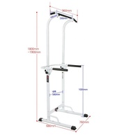 ZYFIT Offre Spéciale barres parallèles chin assistée machine barres horizontales trempage gymnastique Ballet Bar Réglable Hauteur