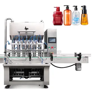 Автоматическая машина для розлива крема, лосьона, жидкости, косметики, бутылка для жидкого мыла, упаковочная линия для производства