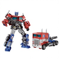 Cybertron Commander, Figura de Acción Transformable, Robot Convertible en Auto y Camión, Modelo de Juguete de Plástico PVC para Niños