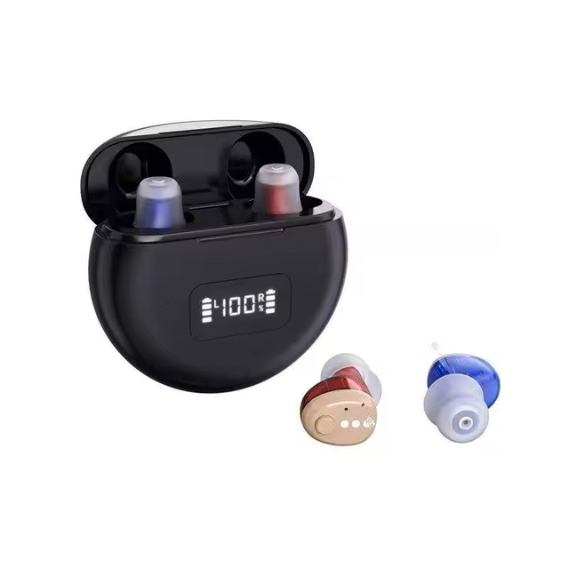 Professional Chinese Manufacturer Great-Ears Noise Cancelling Invisible Ear Rechargeable Sound AmplifierIte Device for Seniors