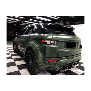 Vinilo para Envolver Automóviles, Color Verde Militar Cerámico Satinado, Verde Oscuro Mate - Product Image 5