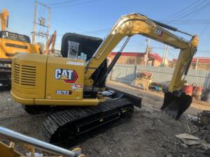 Mini-excavatrice CAT307E2 d'occasion 7t d'origine américaine en bon état de marche avec GPS - Product Image 3