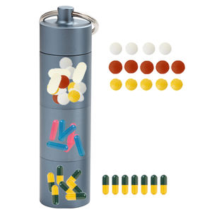 Kits de supervivencia de emergencia al aire libre, caja seca de aleación de aluminio, suplemento de pastillas selladas - Product Image 3