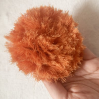 Pince à cheveux à pompon personnalisée et faite à la main, nouvel accessoire en tissu mignon pour vêtements