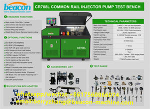 CR708L Common Rail Prüfstand Hochdruck-Diesel kraftstoff Common Rail Elektronischer Einspritzpumpen tester Crs708 - Product Image 6