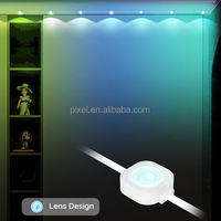 Lampes LED d'extérieur intelligentes pour avant-toits, contrôle via l'application Tuya, éclairage ponctuel permanent, en stock aux États-Unis