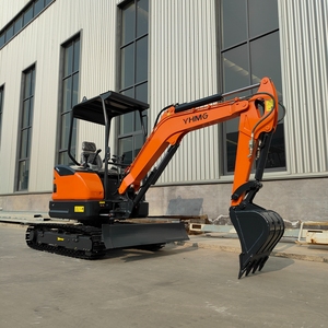 Mini-excavatrice sur chenilles neuve de qualité supérieure, marque YHMG W25A, 1 tonne, machine de construction à prix avantageux, en promotion, conforme aux normes d'émission EPA. - Product Image 4