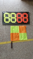 Sport extérieur polyvalent portable manuel panneau 4 chiffres manuel football score board score board football substitution board