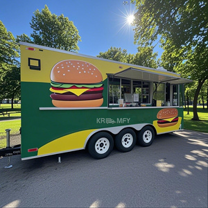 Customizable Concession Trailer With Full Kitchen Ice Cream <b>Hot</b> Dog Vendors Mobile Truck Street Food Cart - Product Image 2