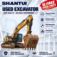 Excavator Hidrolik Shantui SE500LC-10W 50 Ton Bekas, Termasuk Suku Cadang Gratis untuk Pekerjaan Pemuatan Batu Berat dan Overburden di Tambang