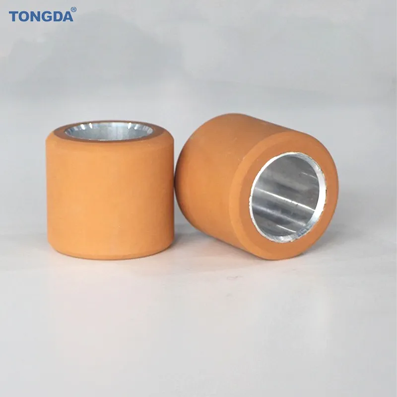 TONGDA TD-C Textile Ersatzteile Gummi Cots mit Lagern für Textil Spinn maschine