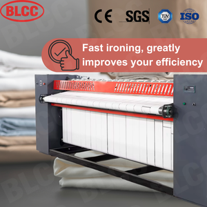 Machine à repasser automatique pour hôpitaux, machine à repasser les <span class=keywords><strong>draps</strong></span> d'hôtel, machine à repasser au gaz de grande capacité, équipement de blanchisserie - Product Image 6
