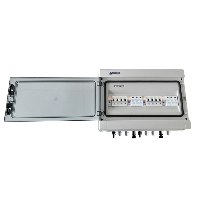 For Factory Solar Power System IP65 2-24 Ways Array String PV Combiner Box DC 1000V 50/63A