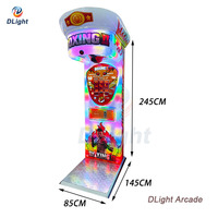 Machine de boxe à monnayeur avec affichage LED du score – Jeu d'arcade très rentable pour centre de jeux et parc d'attractions
