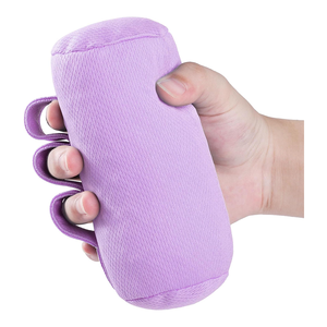 Respirant résistant à la sueur soulagement du Stress main contracture doigt poignée confort coussin pour personnes âgées violet paume poignée oreiller - Product Image 1