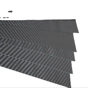 OEM high strength 3K carbon fiber plain weave glossy or matte carbon fiber plate sheet