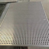 Lembaran Logam Berlubang Stainless Steel 304 316, Panel Saringan Lubang Punch, Jaring Lubang Persegi dan Bulat untuk Filtrasi Cairan
