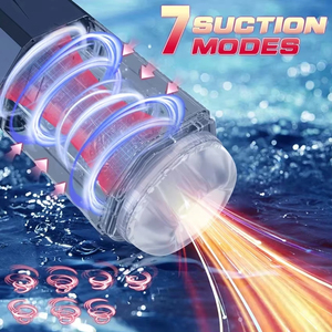 Masturbador Masculino Automático al por Mayor, Equipo de Masturbación Vaginal con Rotación Telescópica, Juguetes Sexuales para Hombres, Masturbador de Pistón - Product Image 5