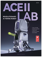 Robot lanceur de balles de tennis mobile intelligent AceiiLab A1 AI Vision léger en ABS, vitesse 130 km/h, lanceur automatique de balles, trémie 120 balles, contrôle par application