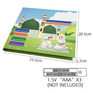 Livres électroniques en arabe et en anglais, éducation préscolaire, jouets intelligents, livres <span class=keywords><strong>audio</strong></span>, lecture de livres électroniques pour enfants - Product Image 3