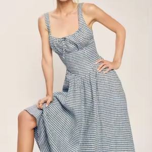 Nuevo Vestido de Verano de Alta Calidad para Mujer, Estilo Y2K Dulce, Sin Mangas, Cuello Cuadrado, Lino, Maxi, Modesto - Product Image 4