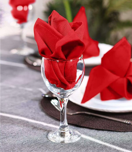 Nouveau design de <span class=keywords><strong>serviette</strong></span> de <span class=keywords><strong>table</strong></span> en tissu très absorbant <span class=keywords><strong>rouge</strong></span> pour restaurants, événements, mariages, fêtes, vente en gros - Product Image 3
