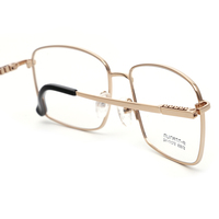 Monture de lunettes optiques en titane pour hommes, Style Business, yeux carrés, myopie, grande taille