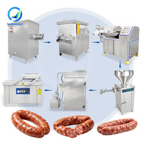 Machine à remplir les saucisses pneumatique OCEAN, machine à fabriquer des saucisses de salami, ligne de production de saucisses, prix