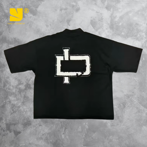 Tùy Chỉnh Chất Lượng Cao T-<span class=keywords><strong>Shirt</strong></span> 100% Cotton Dtg In Quá Khổ Thời Trang Dạo Phố Boxy Cắt T Áo Sơ Mi Cho Nam Giới - Product Image 3